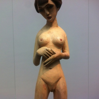 Ernst Ludwig Kirchner, Naked Girl, 1912/19 (detail)